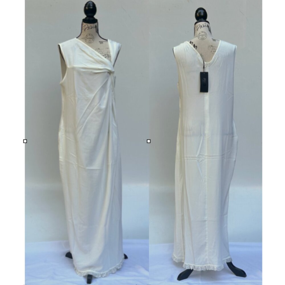 Roman Goddess Sheath Maxi Dress XL